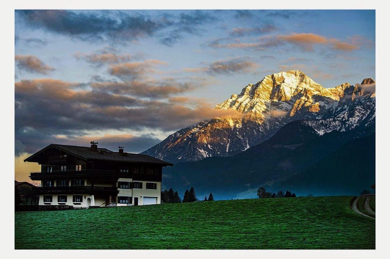 Apartamento Haus im Grünen Saalfelden Exterior foto