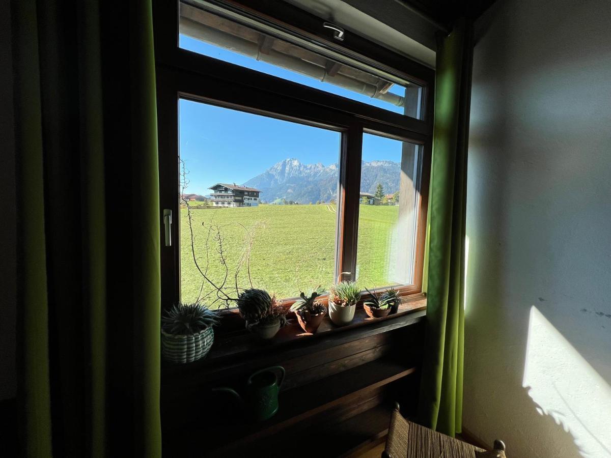 Apartamento Haus im Grünen Saalfelden Exterior foto